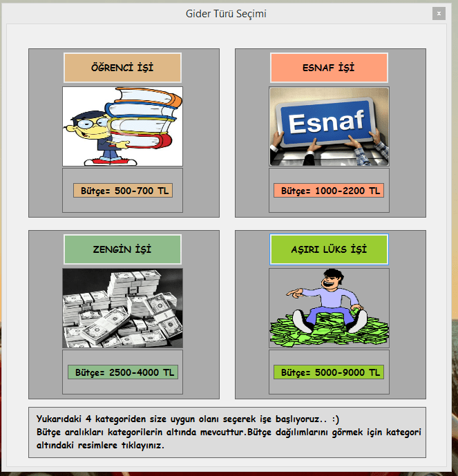 Öğrenci Gider Takip